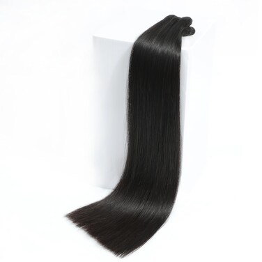 Liang Dian 22 Inch Raw Human Hair Bundles Natural Black 2 Bundles 15A Cambodian Virgin Hair 100% Unprocessed Straight Human Hair Bundles