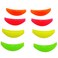 Lash Lift Pads Eyelash Perm Rods Silicone Eyelash Lifting Curler, Lash Lift Rods Eyemakeup Beauty Tool, Soft Pads for Lash Lamination Reusable Lash Lifting Shield Pads (Neon 4 Sizes)