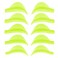 Eyelash Perm Pads Lash Lift Rods Eyelash Perm Silicone Pads 5 Sizes Reusable Soft Lash Lift Pads Shield for Different Length Eyelashes Perfect Lifting (Lemon Yellow)