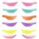 Lash Perm Rods Silicone Lash Lift Pads, Eyelash Lift Ribbon Eyelash Perm Curler Makeup Tools For Eyelash Lifting, Reusable Eye Patch &amp; Lash Ribbon Salon Grade (colorful lift rods)