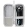 Linkidea Hard Shell Shaver Travel Case, Compatible with Philips Norelco 2400, 3600, MANSPOT Electric Razor, Portable Storage Organizer (Silver)
