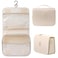Women's travel toiletry bag, portable hanging organizer. Large capacity cosmetic bag, durable and waterproof, can hold toiletries accessories