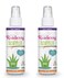 Hair Detangler Spray for Kids. Made with Organic Aloe and Natural Vitamins to Hydrate. Organic Detangler and Leave In Conditioner for Children &amp; Adults. No Chemicals or Fragrance. USA Made. (2 Pack)