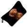 Vizsla Dog Makeup Vizsla Dog Black Organizer Bag Zipper Pouch Vizsla Puppy Cosmetic Bag Birthday Present for Dog Lovers Dog Mom Women