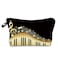 Musical Note Piano Cosmetic Bag for Women Cute Small Makeup Bag for Purse Travel Toiletry Zipper Pouch for Girls Gift for Music Lovers Musical Note Piano Makeup Bag for Her