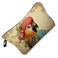 Lady Parrot Makeup Bag Vintage Parrot Small Organizer Bag Zipper Pouch Retro Lady Parrot Cosmetic Bag Present for Women Friends Bird Lovers