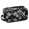 Black Soccer Travel Toiletry Bag for Boys Men, Football Hanging Dopp Kit for Kids, Waterproof Shaving Bag for Toiletries Accessories
