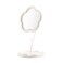 LONGSHENG - SINCE 2001 - White Desktop Makeup Mirror Flower Compact Mirror Children's Room Decor Bathroom or Bedroom Birthday Party Favors Birthday for Girls Women