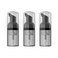 LONGWAY 3PCS Travel Size Foam Pump Bottle,Mini Empty Pump Bottle Dispenser(30ml,1 fl oz) (Black)