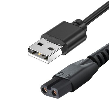 USB Charger Cord for Meridian Grooming Electric Shaver Trimmer, Replacement Charging Cord Compatible with Meridian Power Cord Adapter