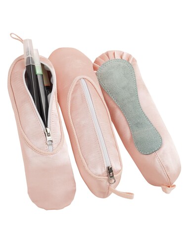 Ballet Shoe Makeup Bag, Small Cosmetic Bag, Ballerina Gifts