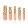 Gold Bling Press On Nails, Stunning Drill Glue On Nails, Luxury Fake Nails, Princess Nails   Handmade Nails l Fake Stick on nails   Square Long 2.2 in   H84(S)