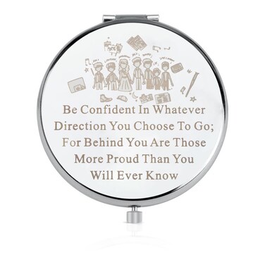 LQRI Newsies Musical Gift Broadway Musical Makeup Mirror Musical Theater Gift Musical Lover Pocket Mirror