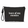 Make Up Bag, Cosmetic Bag With Hand Strap - Gothic Tears Of My Enemies - Lined Toiletry Bag For Woman - Travel Pouch, Black Organizer With Zipper, Women Essentials &amp; Accessories - A09