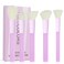 5-Piece Light Purple Face Makeup Brush Set &ndash; Soft, Cruelty-Free Synthetic Bristles with Translucent Rubber Handles, Makeup Brushes for Powder, Blush &amp; Contour &ndash; Essential Brush Collection