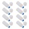 Lurrose Small Bottles for Liquids 8pcs Empty 50ml Bottle Liquid Sponge Head Applicator Dispenser Refillable Skin Care Cosmetic Travel Lotion Storage Container Applicator Bottle