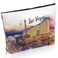 Las Vegas Souvenir Gift - Watercolor City Travel Makeup Bag, Las Vegas Travel Lovers Cosmetic Bags, Las Vegas Vacation Trip Gifts for Women Girls Sister Birthday Christmas Gift