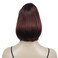 Lydell 12" Straight Wavy Styled Clip In Claw Ponytail Hair Extension Synthetic Hairpiece (131 Burgundy Red)