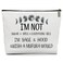 Moon Phase Witch Gifts for Women, I'm Not Sugar&amp; Spice&amp; Everything Nice Makeup bag, Witch Stuff Birthday, Halloween Cosmetic Bag with Zipper
