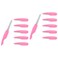 MAGICLULU 12pcs Metal Folding Nail File Stainless Steel Nail Tools Mini Nail File Strips Pedicure Polishing Tools Trim Nail Clippers for Nail Salon