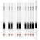 MAGICLULU 20pcs White Eyeshadow Eyeliner Highlighter Eye Liner Pen White Lying Silkworm Pencil Professional Make up Pencil for Woman Makeup
