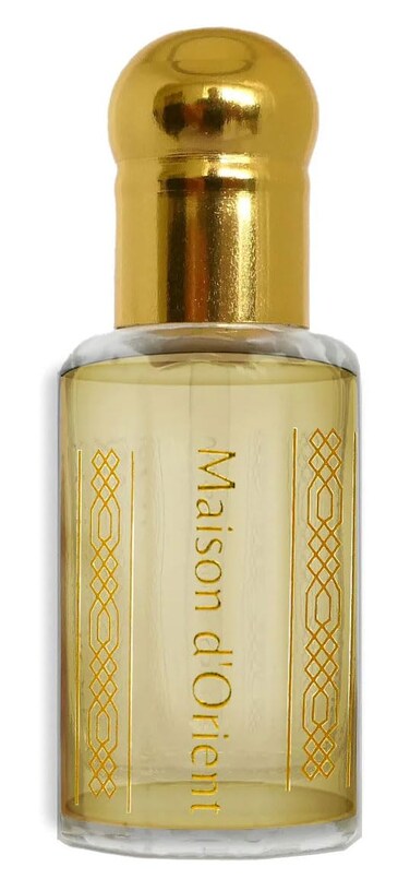 Peach Perfume Oil - 12mL   Luscious Peach, Floral Jasmine, Vanilla &amp; Sandalwood   Concentrated Perfume Oil in Arabian Tola Bottle