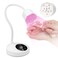 Makartt UV Nail Lamp: Mini UV Light for Gel Nails Polish Luminoza 10W Rechargeable LED Nail Light Nail Dryer with 4 Timers &amp; Auto Sensor, Fast Curing Goosenecks UV Lamp for Home Nail DIY Manicure