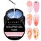 Makartt 3D Nail Gel: 3D Painting Gel Clear Nail Gel For Chrome Nail Powder Micro 3D Sculpting Gel No Wipe UV Gel for Gel Nail Polish 3D Carving Drawing Gel for Nail Art at Home &amp; Salon DIY 0.28 fl.oz