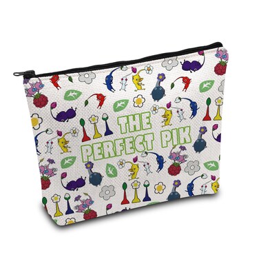 MAOFAED Video Game Series Inspired Gift The Perfect Pik Zipper Pouch For Game Lover Game Player Gift (perfect pik)