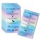 Press-On Nail Application Instructions Cards, Aftercare Instructions Cards, 50 Pack 2 x 3.5'' inch Business Card Size, DIY Press-On Nail Kit, White (0406038)