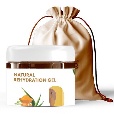 Nature Turmeric &amp; Aloe Vera Gel   Natural Skin Care for Hydration &amp; Soothing Relief   Gel Facial Moisturizer   No Fragrance   Hand &amp; Face Moisturizer   Lightweight (100ml)