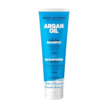 Marc Anthony Argan Oil Shampoo with Keratin - Moisturizing &amp; Revitalizing for Dry, Dull Hair - Repairs, Strengthens &amp; Enhances Shine with Nourishing Moroccan Argan Oil