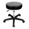 Height Adjustable Rolling Swivel Hydraulic Stool in Black for Salon,Beauty, Home and Office