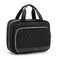 Travel Toiletry Bag Hanging Toiletry Bag for Women Water-resistant Cosmetic Makeup Bag for Full Sized Travel Essentials Must Have (Black)