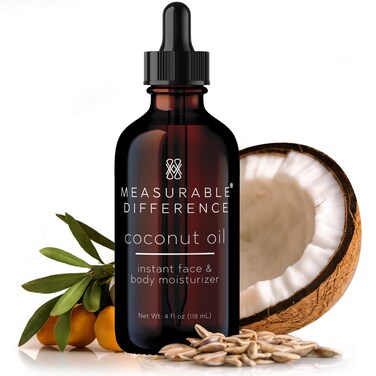 Coconut Oil with Vitamin E &amp; Caprylic Acid   Hydrating Face &amp; Body Moisturizer for Skin   Reduces Scars &amp; Stretch Marks   Deep Nourishment for Hair Growth   100% Pure &amp; Fractionated, 4Oz