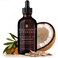 Coconut Oil with Vitamin E &amp; Caprylic Acid   Hydrating Face &amp; Body Moisturizer for Skin   Reduces Scars &amp; Stretch Marks   Deep Nourishment for Hair Growth   100% Pure &amp; Fractionated, 4Oz