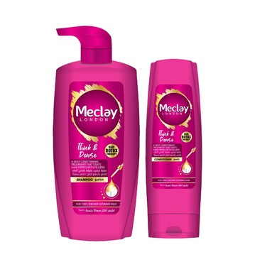London Thick &amp; Dense Sulfate Free Shampoo 22.4 OZ With Conditioner 6 OZ Pair Box