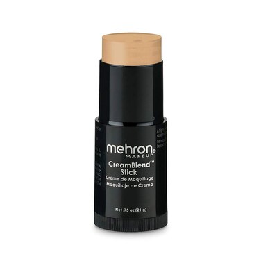 Mehron Makeup CreamBlend Stick   Face Paint, Body Paint, &amp; Foundation Cream Makeup   Body Paint Stick Perfect for Halloween Makeup (Ivory Bisque)