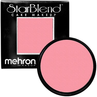 Mehron Makeup StarBlend Cake Makeup   Wet/Dry Pressed Powder Face Makeup   Powder Foundation   Pink Face Paint &amp; Body Paint 2 oz (56g)