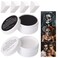 MEICOLY 6Pcs Halloween Makeup Kit,Black White Face Paint Clown White Makeup,Classic Pro Oil Based Face Body Paint for Adults and Kids, SFX Joker Zombie Vampire Skull Skeleton Cosplay,100g/3.53 oz