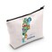 MEIKIUP Argentina Travel Cosmetic Bag Argentina Travel Memory Map Gift Argentina Travel Souvenir Gift Argentina Futbol Soccer Lover Gift (Map Argentina Bag)