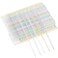 500 PCS Crystal Disposable Micro Applicators Brush,Eyelash Mascara Wands Microswabs For Eyelash Extension(Mixed 5 color)