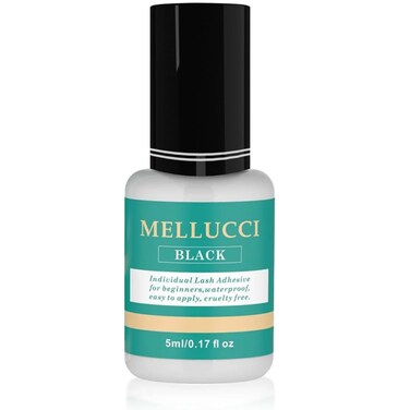 Lash Clusters Glue 5ml Cluster Lashes Glue Black Eyelash Glue for DIY Long-Lasting Eyelash Extensions Glue Strong Hold &amp; No Irritation