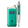 MelodySusie MB450C Nail Drill Machine, Professional E File for Acrylic Nail, 35000RPM Rechargeable Cordless Portable Electric Nail File 8 Nail Drill Bit Set - Jade Plus