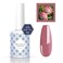 MelodySusie Fleurwee Plant Based Gel Nail Polish, Hema Free Pink Purple Nail Polish, Soak Off UV LED Gel Polish Gift for Women 21 Non Toxic Long Lasting Nail Art Manicure Salon DIY at Home P21