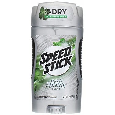 Speed Stick Original Antiperspirant &amp; Deodorant, Irish Spring 2.70 oz (Pack of 6)
