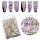 1440pcs Nail Art Flatback Rhinestones Crystals AB Charms Gemstones Glass Diamonds for Crafts Makeup Shoes and 3D DIY Decorations (SS6)