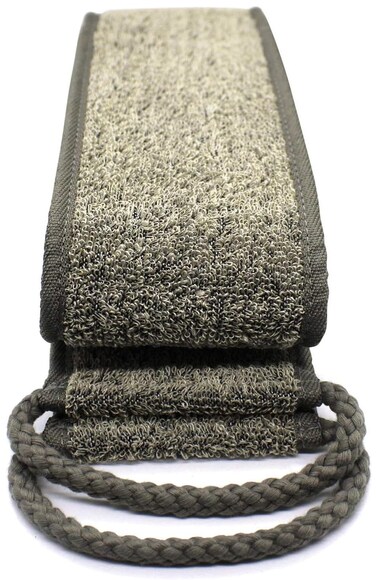 Loofah Back Scrubber, 50 Inch Extra Long Natural Flax Exfoliating Back Scrubber for Shower for Men Women, Deep Clean &amp; Invigorate Your Skin