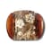 Mia Super Clamp Jaw Clamp Hair Clip Barrette Strong Hair Accessory for Women, Teens, Students, Updos, French Twists - Medium Size Tortoise Floral