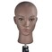 Bald Female Training Head Cosmetology Mannequin Head for Wigs Making and Display with Free clamp
